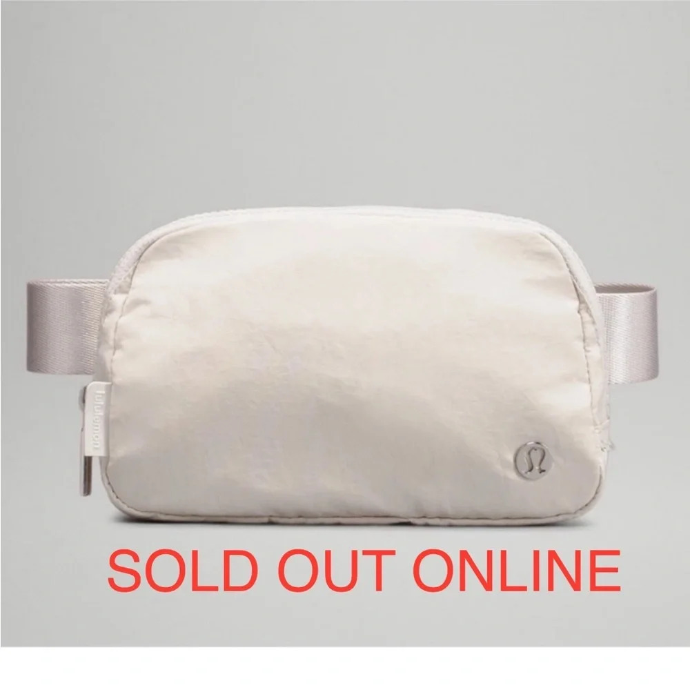 Lululemon Athletica Everywhere belt bag 1L, White Opal Sold out color